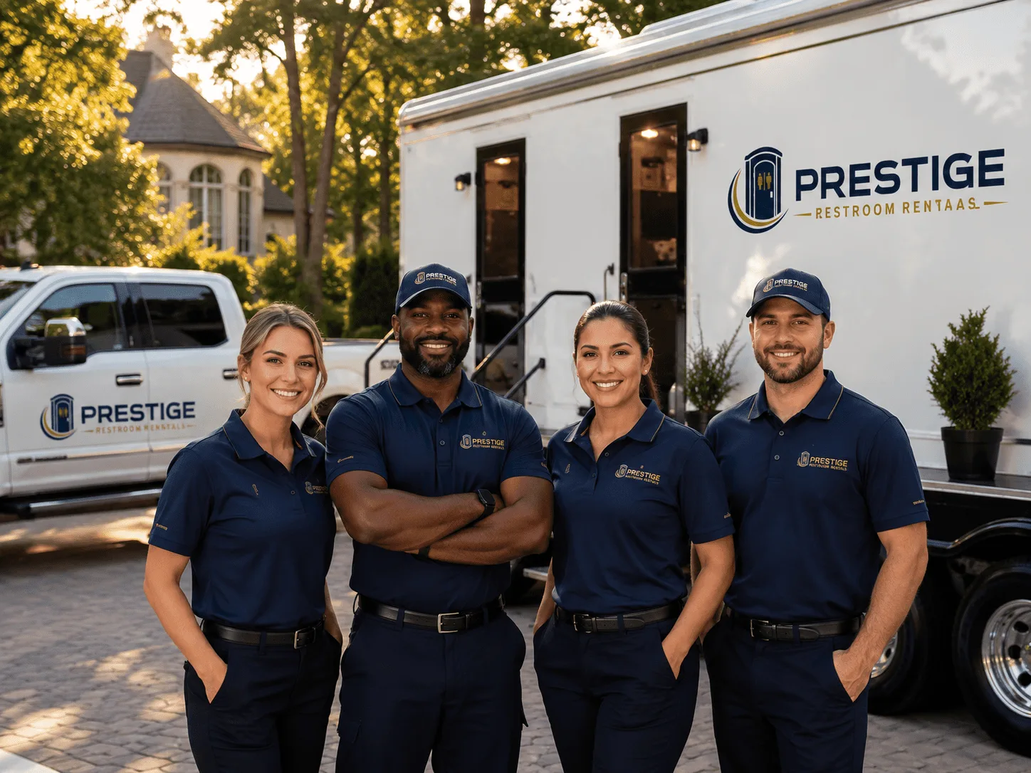 Trusted Luxury Portable Restrooms company in Crawford, MS